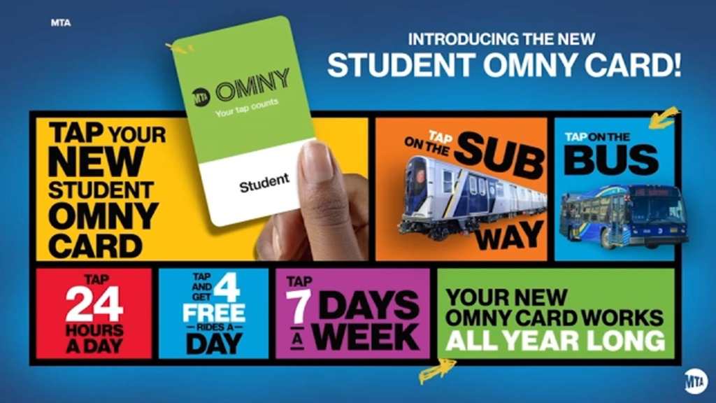 NYC Students Get Free OMNY Rides