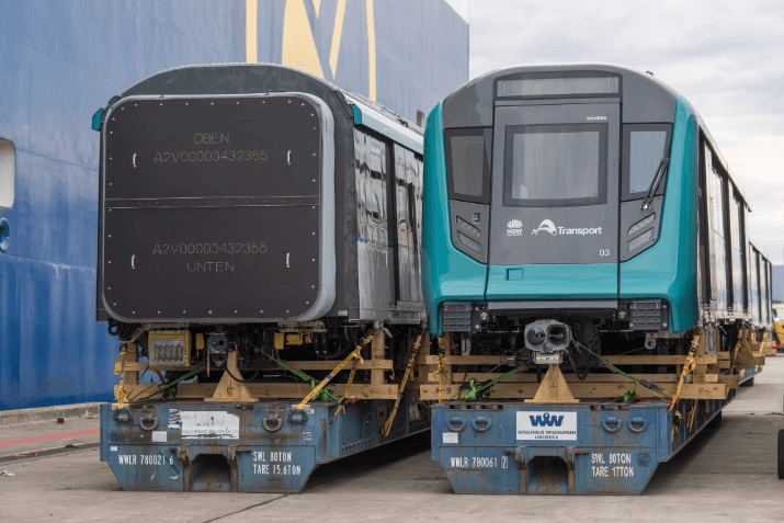 Driverless Siemens Metro Train