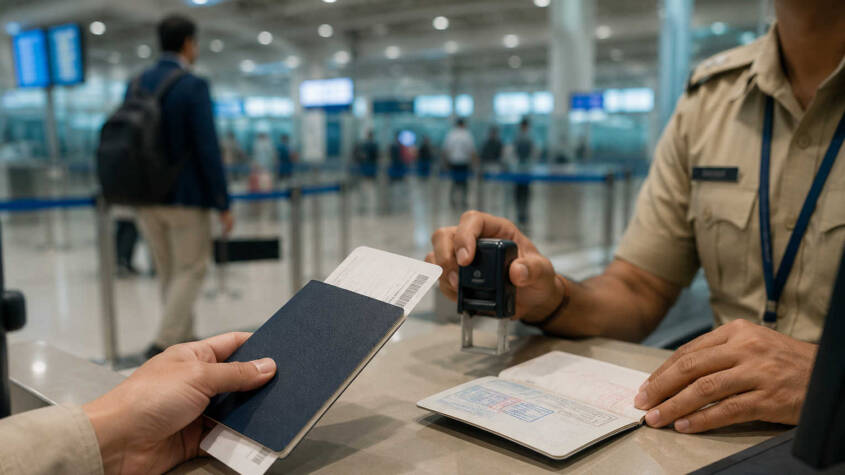 India Ends Boarding Pass Stamping at Immigration