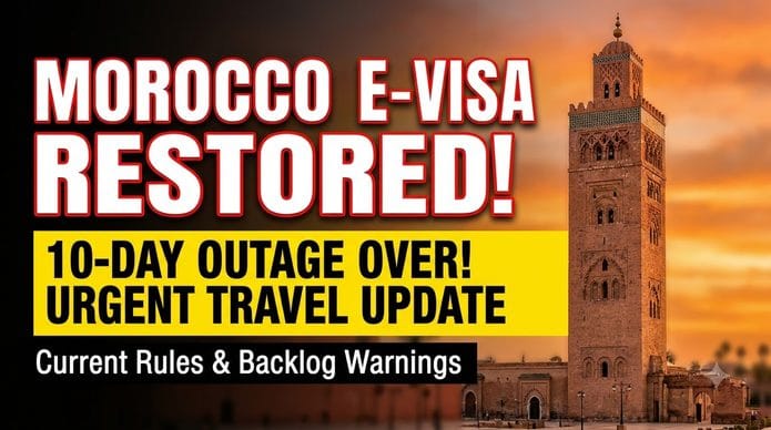 Morocco Restores 'Accès Maroc' E-Visa Portal for International Travelers