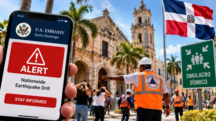 U.S. Embassy Issues Alert for Dominican Republic Nationwide Earthquake Drill
