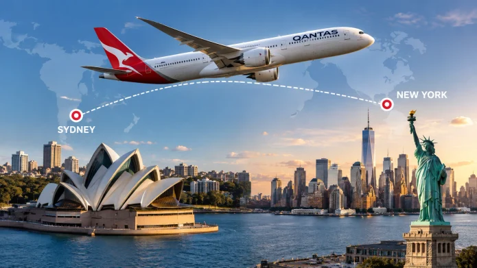Sydney–New York Direct Flight Sydney–New York Direct Flight