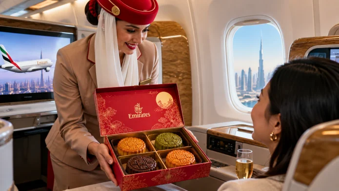 Emirates to Give Free Mooncakes to Premium Fliers Emirates to Give Free Mooncakes to Premium Fliers