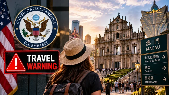 Macau Travel Warning: US Advises Americans to Reconsider Over Legal Risks