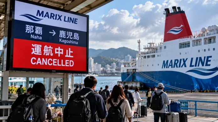 Marix Line Naha to Kagoshima Ferry