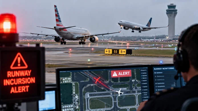 Runway Near-Miss Alerts Go Live at 100 Major US Airports Now