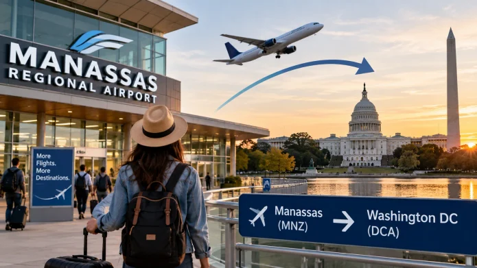 Flying to Washington DC? Manassas Airport Adds New Flights Flying to Washington DC? Manassas Airport Adds New Flights