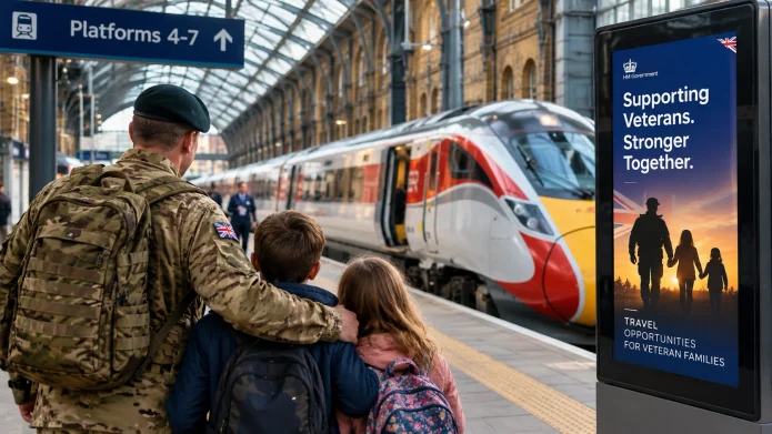 Free Rail Travel Expands Across Britain for Veteran Families