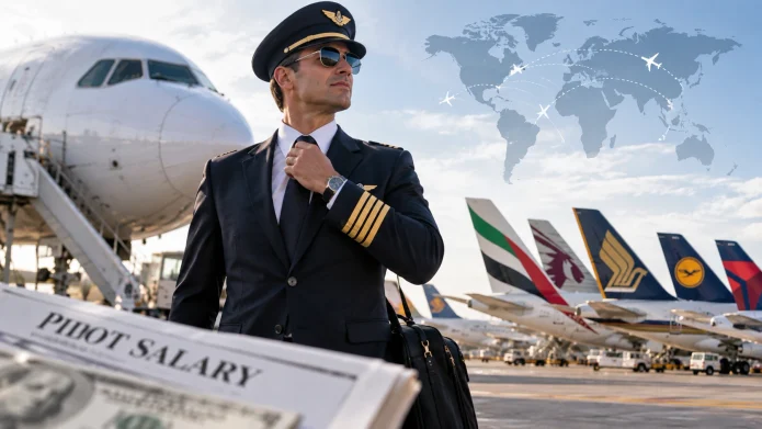 Highest-Paid Airline Pilots in the World: Full Salary Rankings Highest-Paid Airline Pilots in the World: Full Salary Rankings