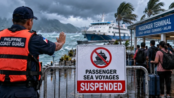 Philippine Coast Guard Suspends Passenger Sea Voyages Amid Habagat Philippine Coast Guard Suspends Passenger Sea Voyages Amid Habagat