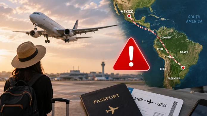 New Flight Advisory Covers Mexico-to-South America Corridor