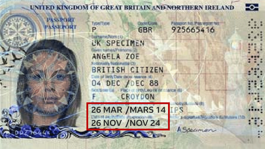 UK Passport 10-Year Rule