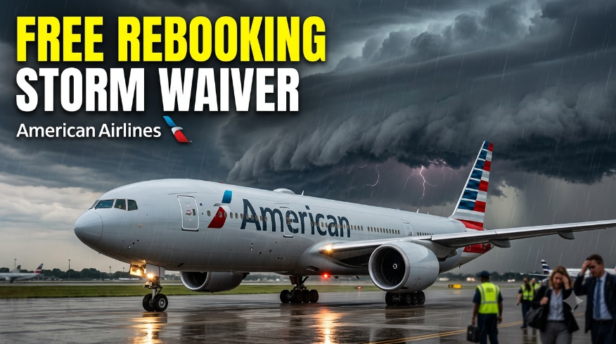 American Airlines Issues Free Rebooking Waiver for Storm-Impacted Flights