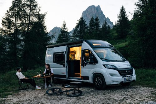 Campervan in New Zealand