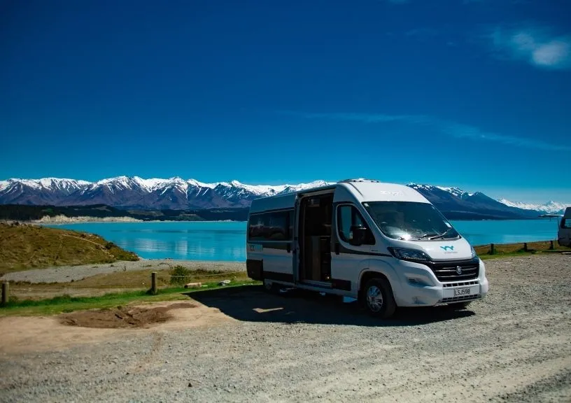 Campervan in New Zealand