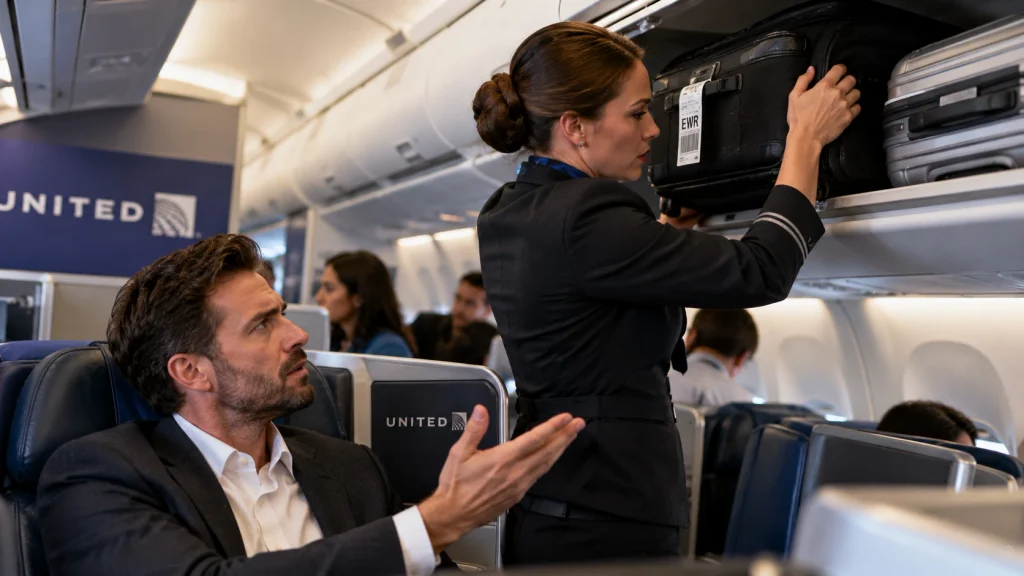 What Sparked Outrage Over United Airlines Overhead Bin Bags