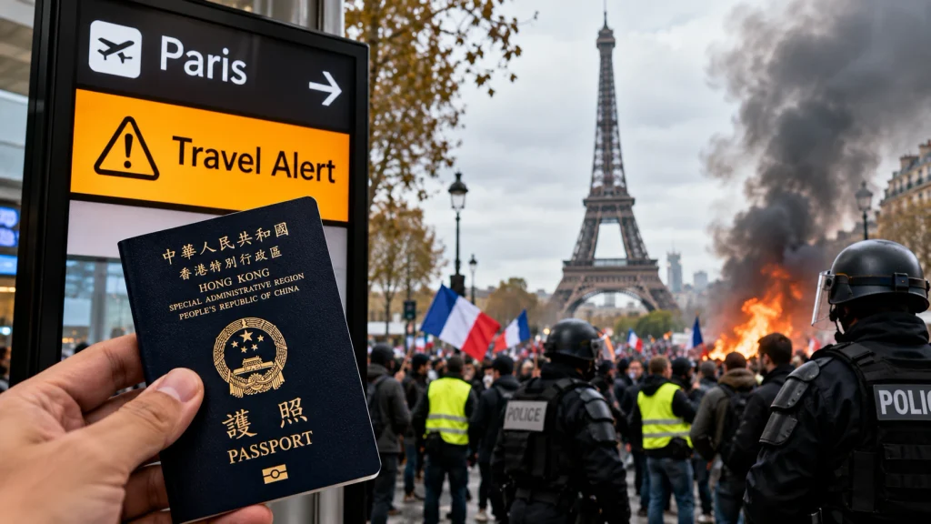 Traveling to France? HKSAR Just Issued an Amber Travel Alert