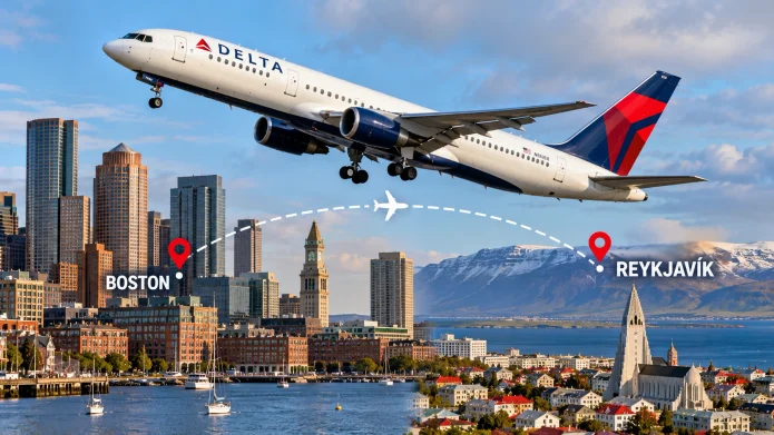 Delta Resumes Daily Boston to Reykjavik Flights for 2027