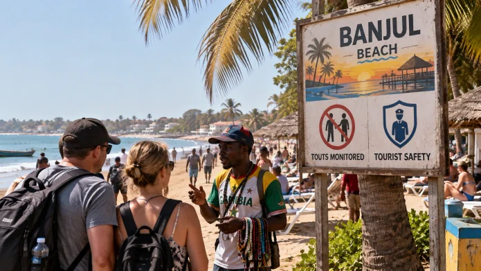 Banjul Beach Vacation Notice: Local Tout Bumsters Monitored Banjul Beach Vacation Notice: Local Tout Bumsters Monitored