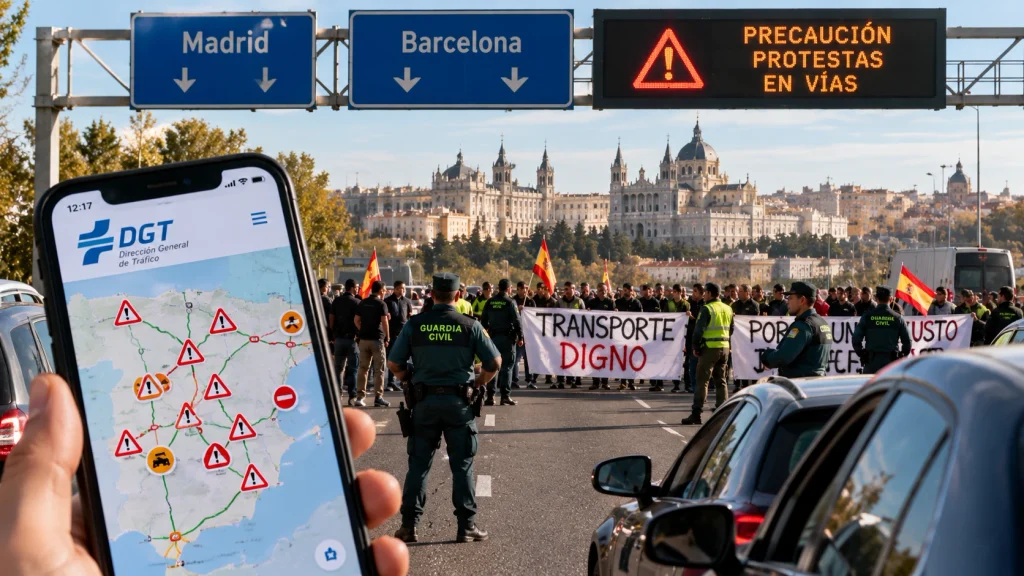Spain Travel Alert: Avoid Protest Roadblocks, Check DGT