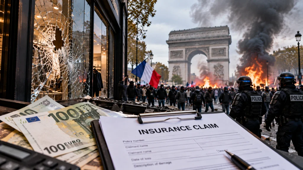 Insurance Losses From The Riots In France Could Reach €1.2 Billion