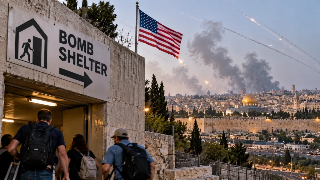 Where US Citizens in Israel Must Find Hardened Bomb Shelters