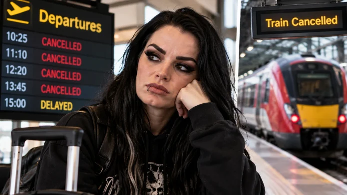 Paige Stranded in Scotland After Severe Storm Cancels Flight and Train Plans Paige Stranded in Scotland After Severe Storm Cancels Flight and Train Plans
