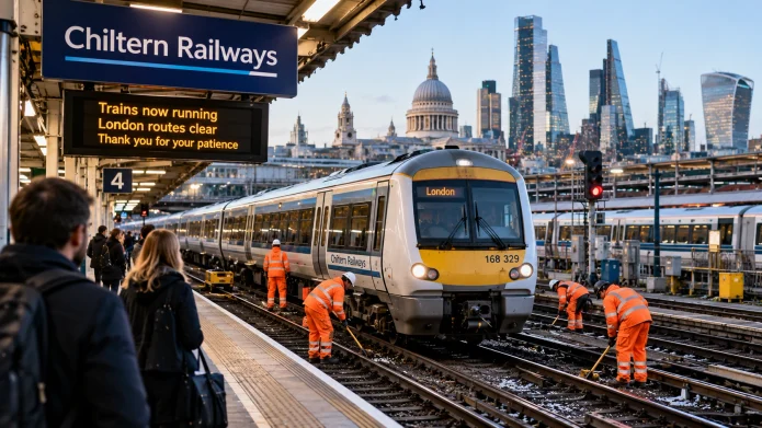 Chiltern Railways Clears London Tracks After Long Halts