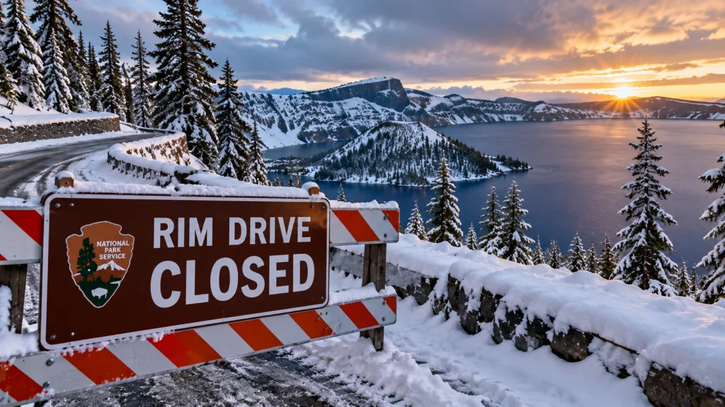 Crater Lake Roads