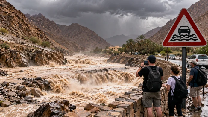 Middle East Tourist Notice: Wadi Flash Floods Monitored Now Middle East Tourist Notice: Wadi Flash Floods Monitored Now