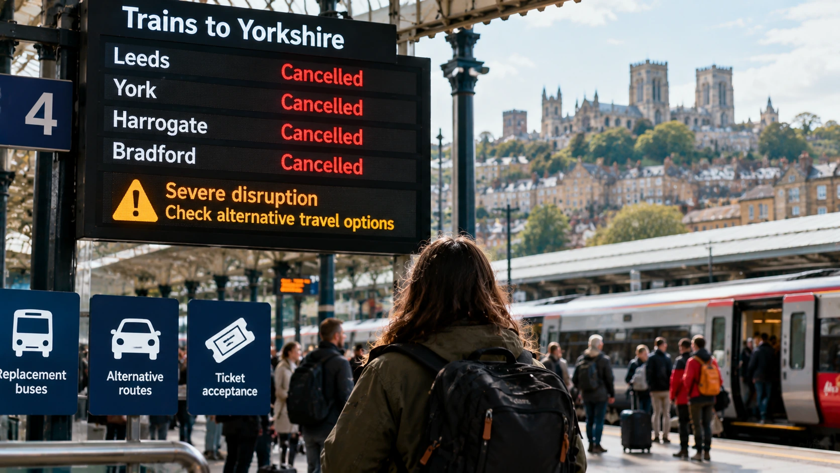 3 Best Ways to Travel Amid Rail Cancellations to Yorkshire