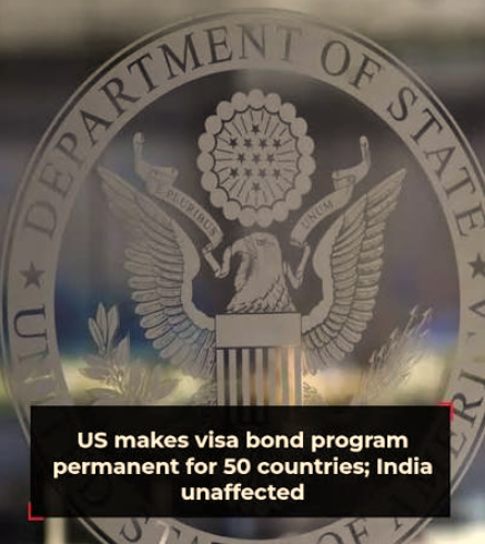 US Visa Bond Hits 50 Nations