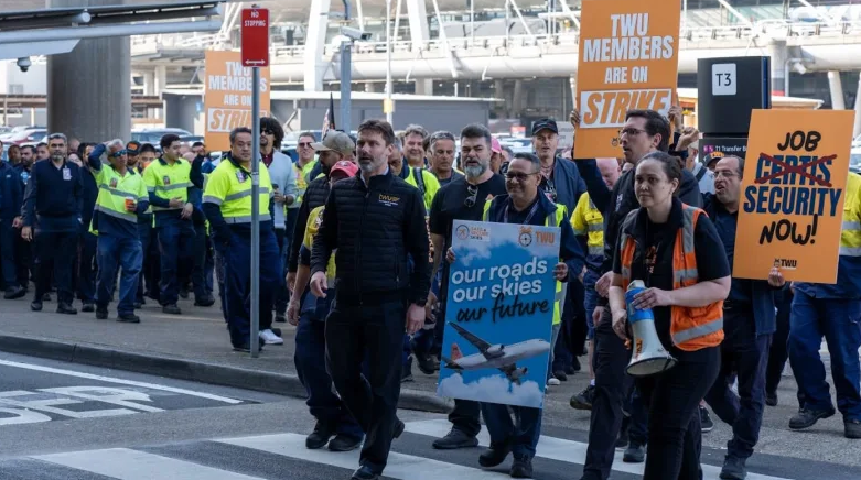 Sydney Airport Strike