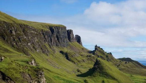 The Quiraing on the Isle of Skye